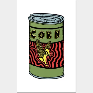 C is for Can of Corn Posters and Art